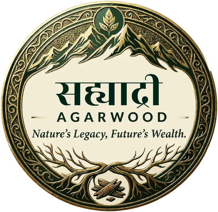Sahyadri Agarwood emblem